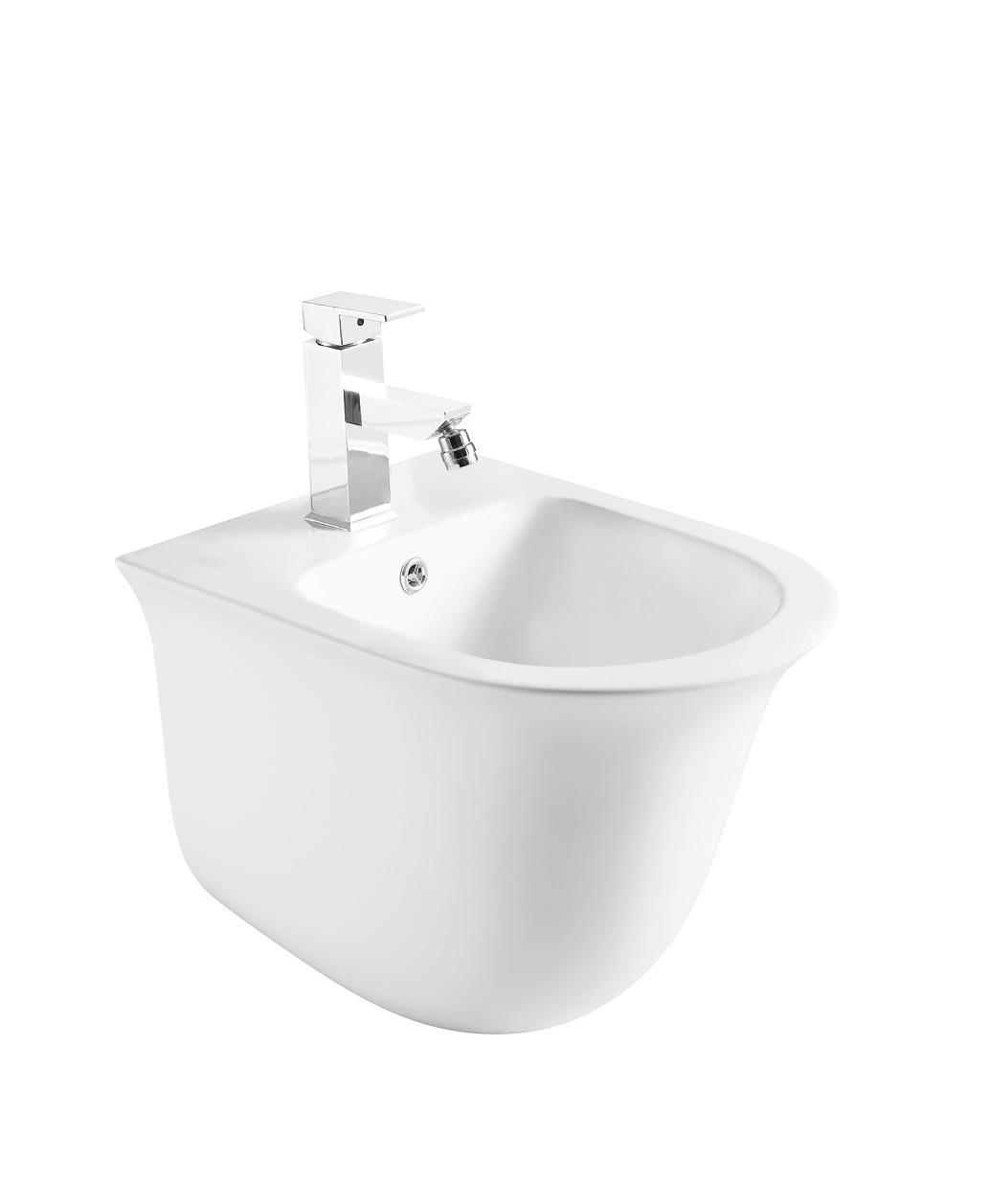 Биде подвесное WeltWasser 36.5x34.5x48.5 WW TELBACH 005 MT-WT 10000003783 белый матовый