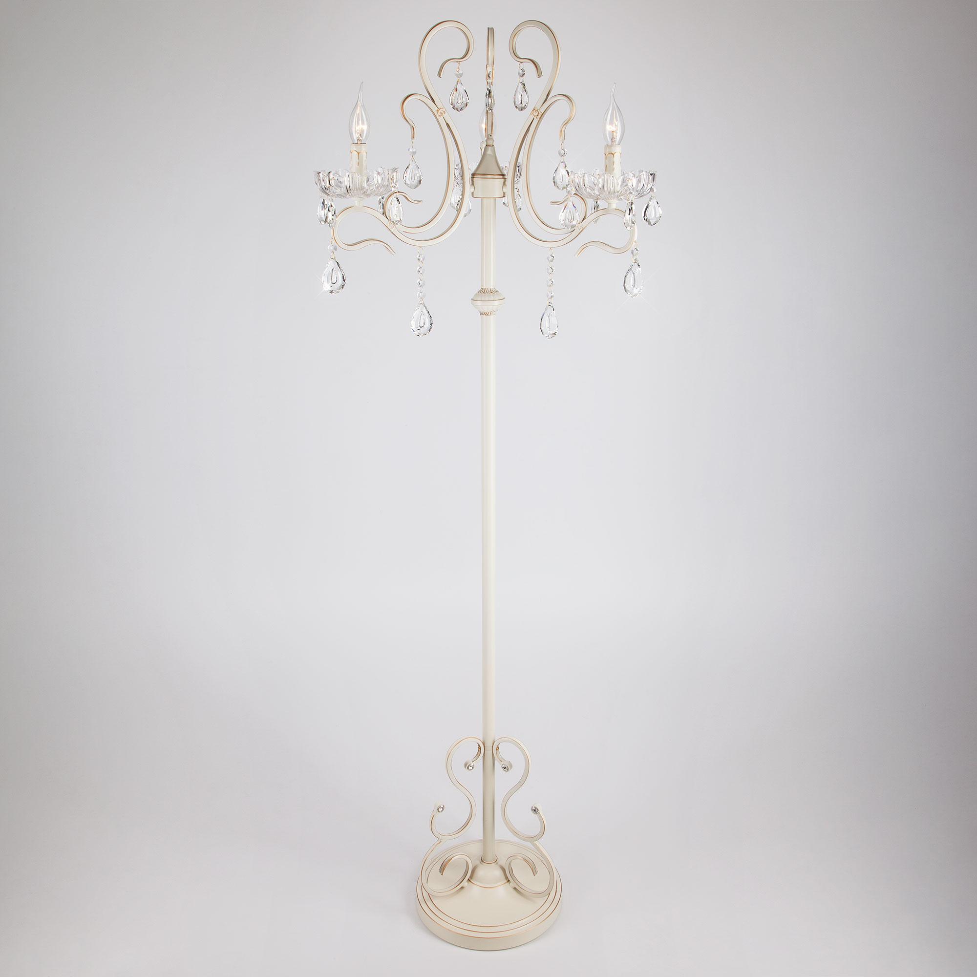 Торшер классический Eurosvet 12205/3F белый