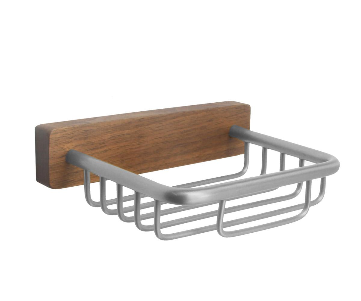 Мыльница подвесная настенная матовый хром Bronze de Luxe Forest 10703C