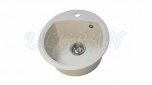 Мойка кухонная ULGRAN U-407 белая