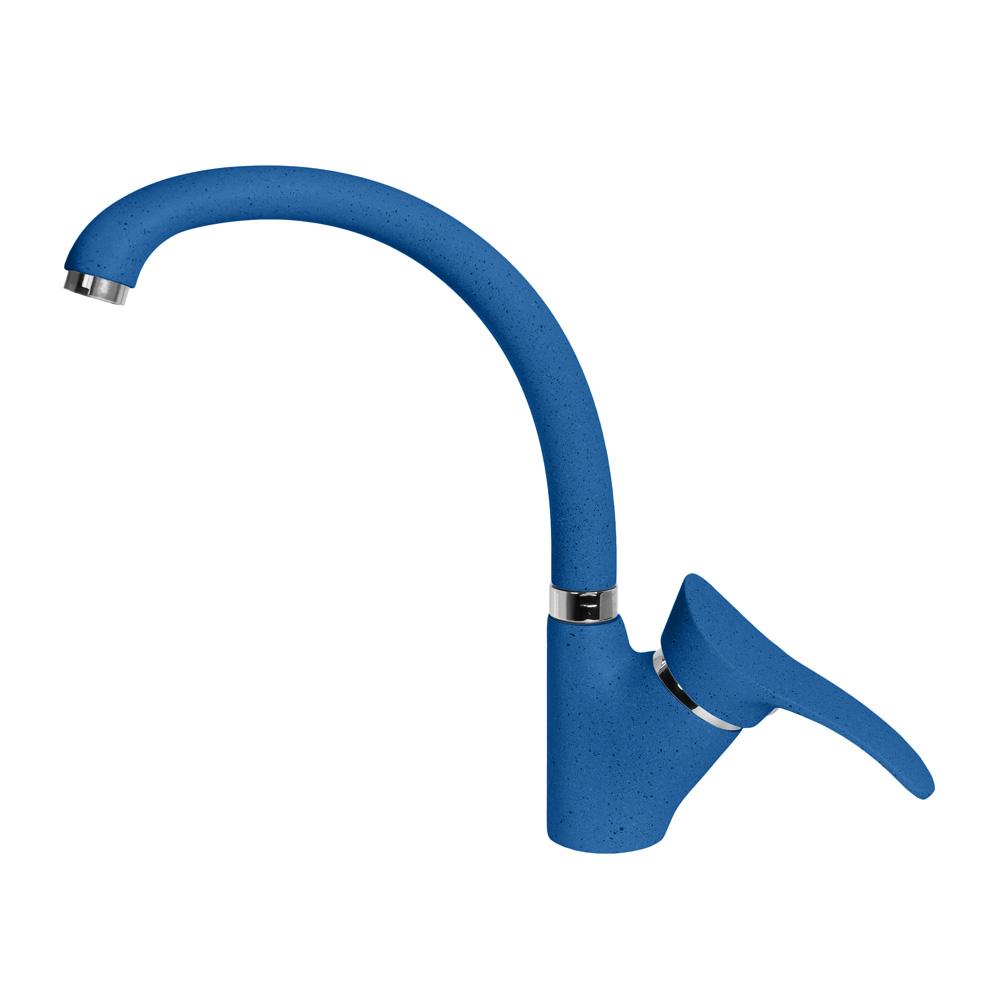 Смеситель для кухни AquaGranitEx C-3040 (323) синий