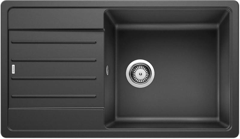 Врезная кухонная мойка Blanco LEGRA XL 6 S SILGRANIT антрацит
