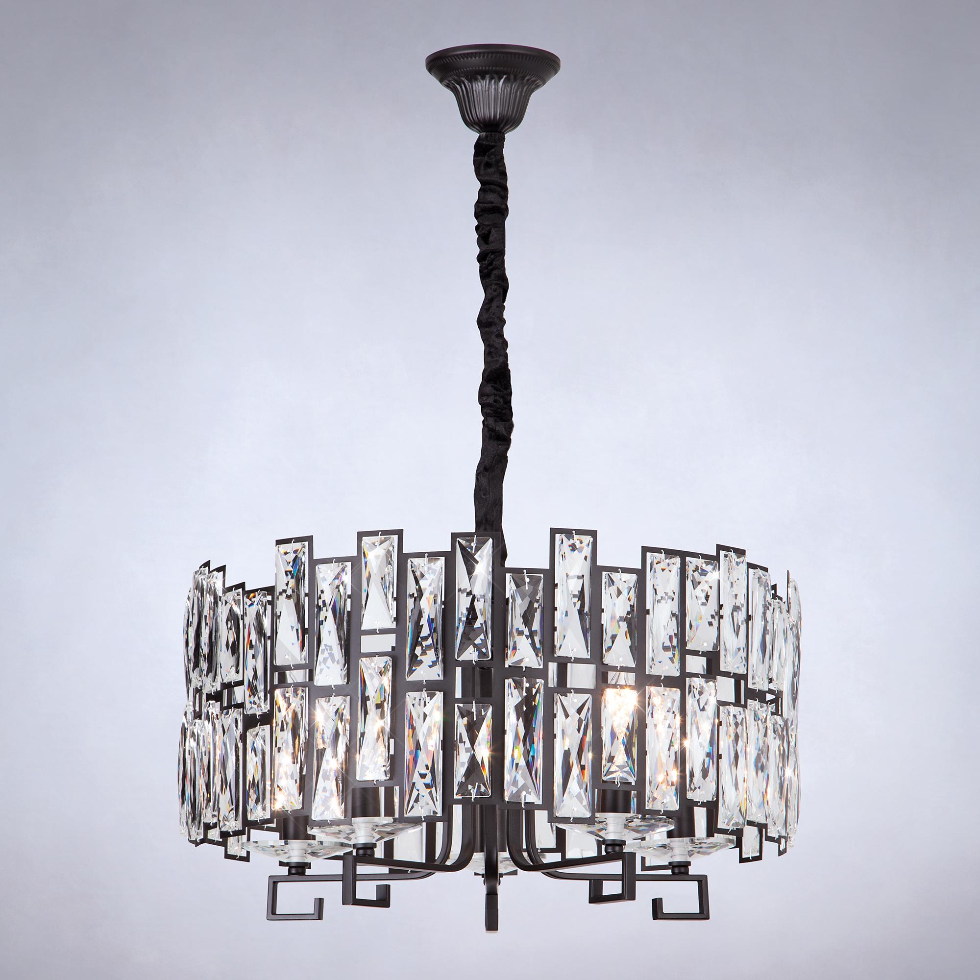 Подвесная люстра Bogate's Умный дом 352/5 черный