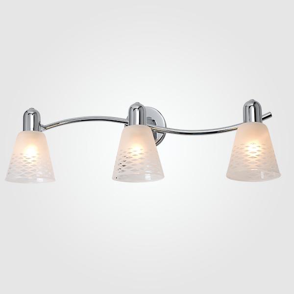 Настенный светильник с плафонами Eurosvet 20053/3 хром