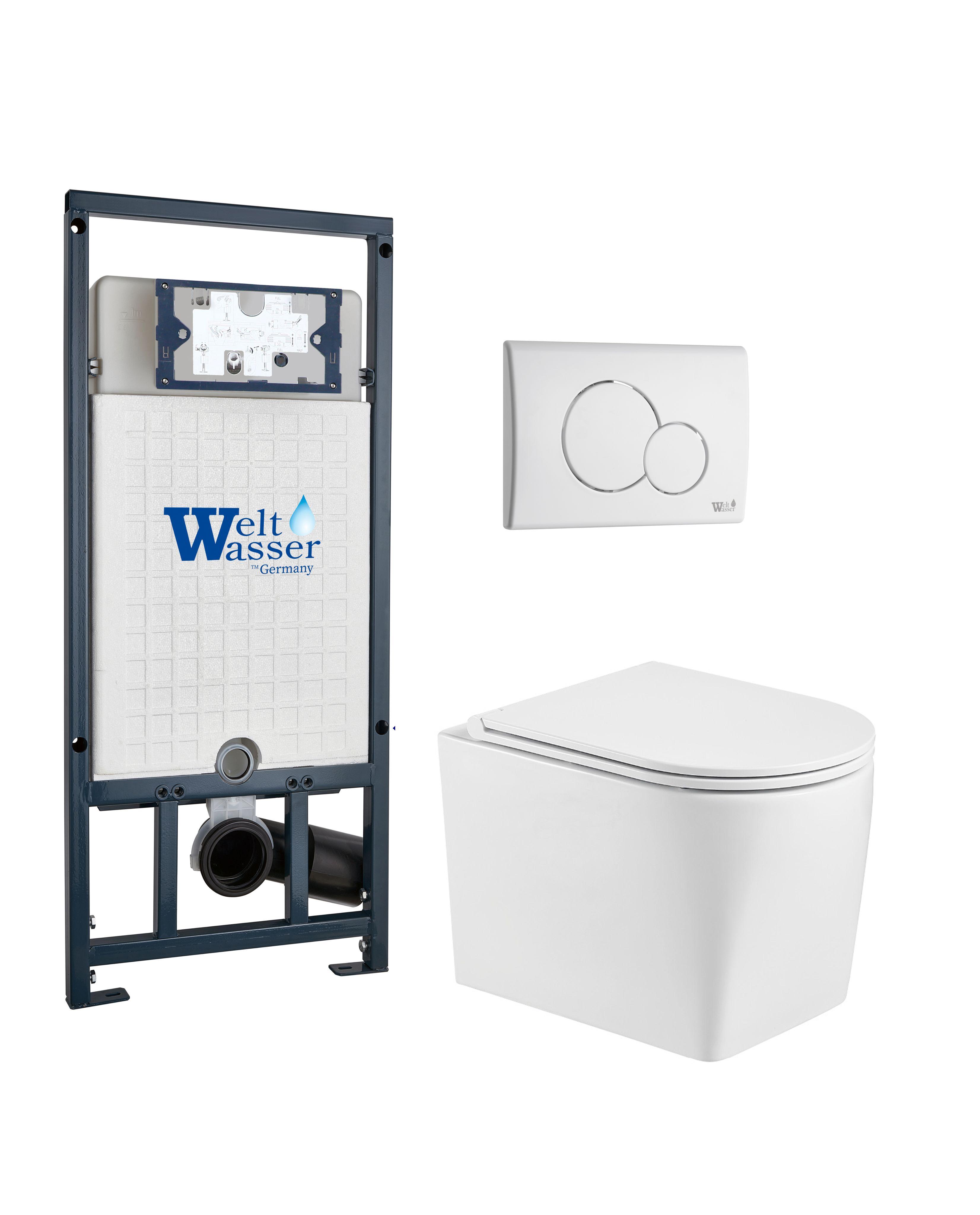 Комплект WeltWasser 10000011723 Nesenbach 004 GL-WT + Marberg 507 + Marberg 507 RD-WT