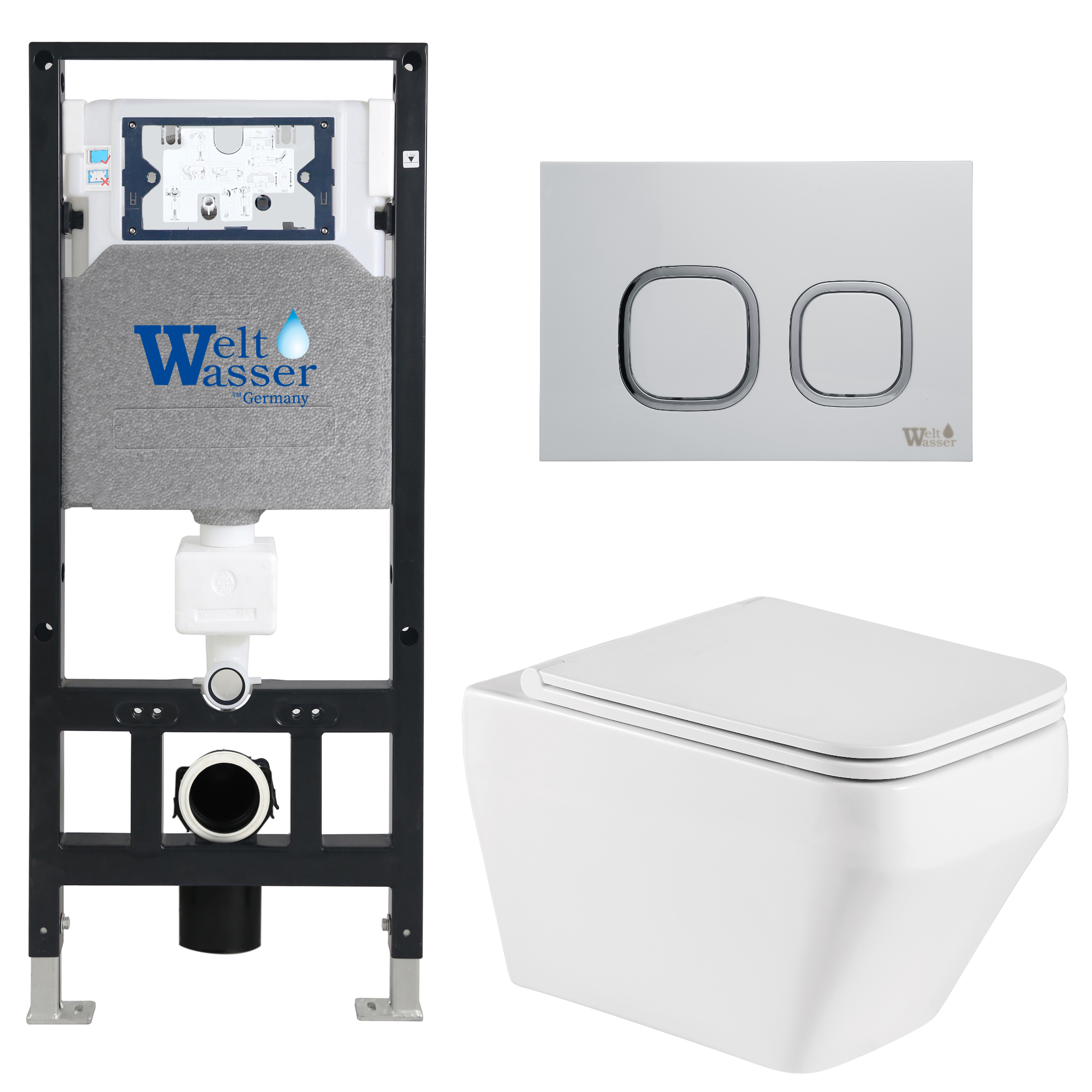 Комплект WeltWasser 10000011660 Hofbach 041 GL-WT + Amberg 506 + Amberg RD-WT