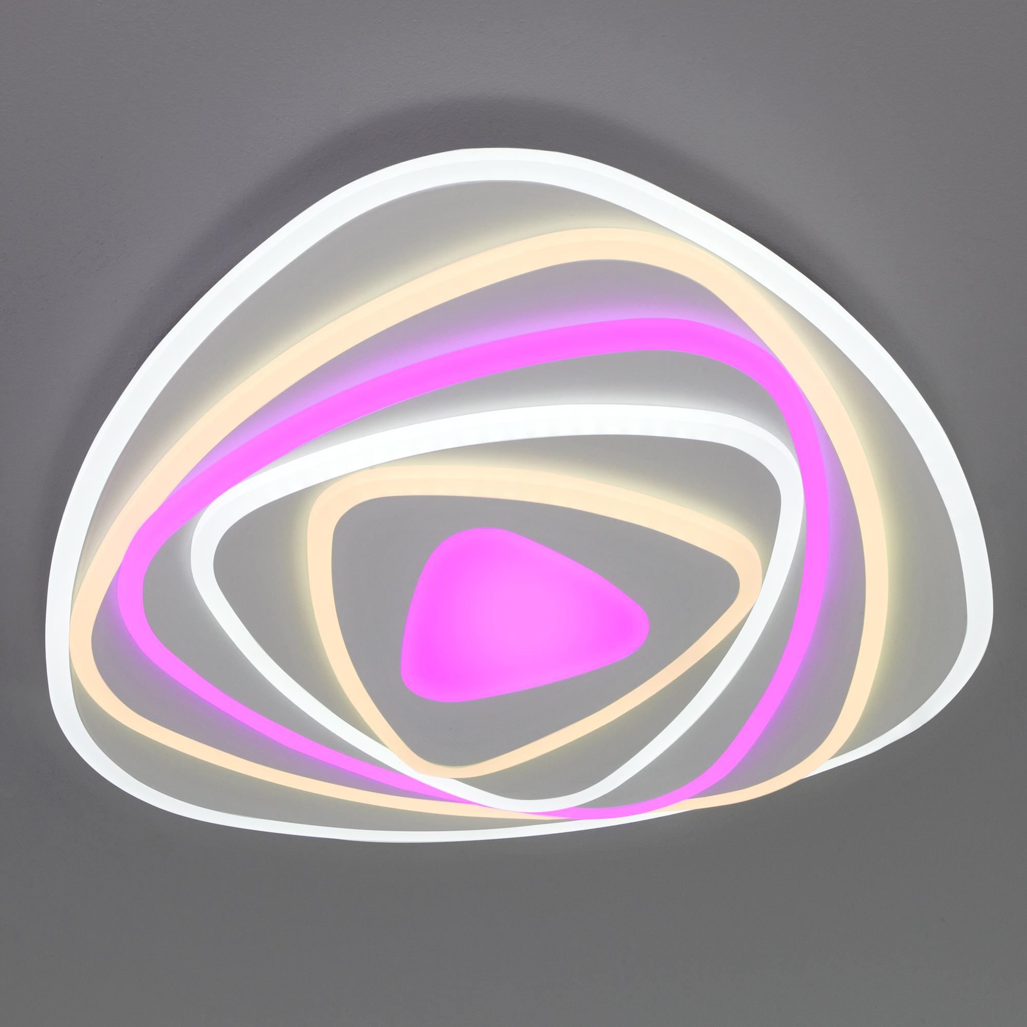 Потолочный светильник с пультом Eurosvet 90225/1 белый