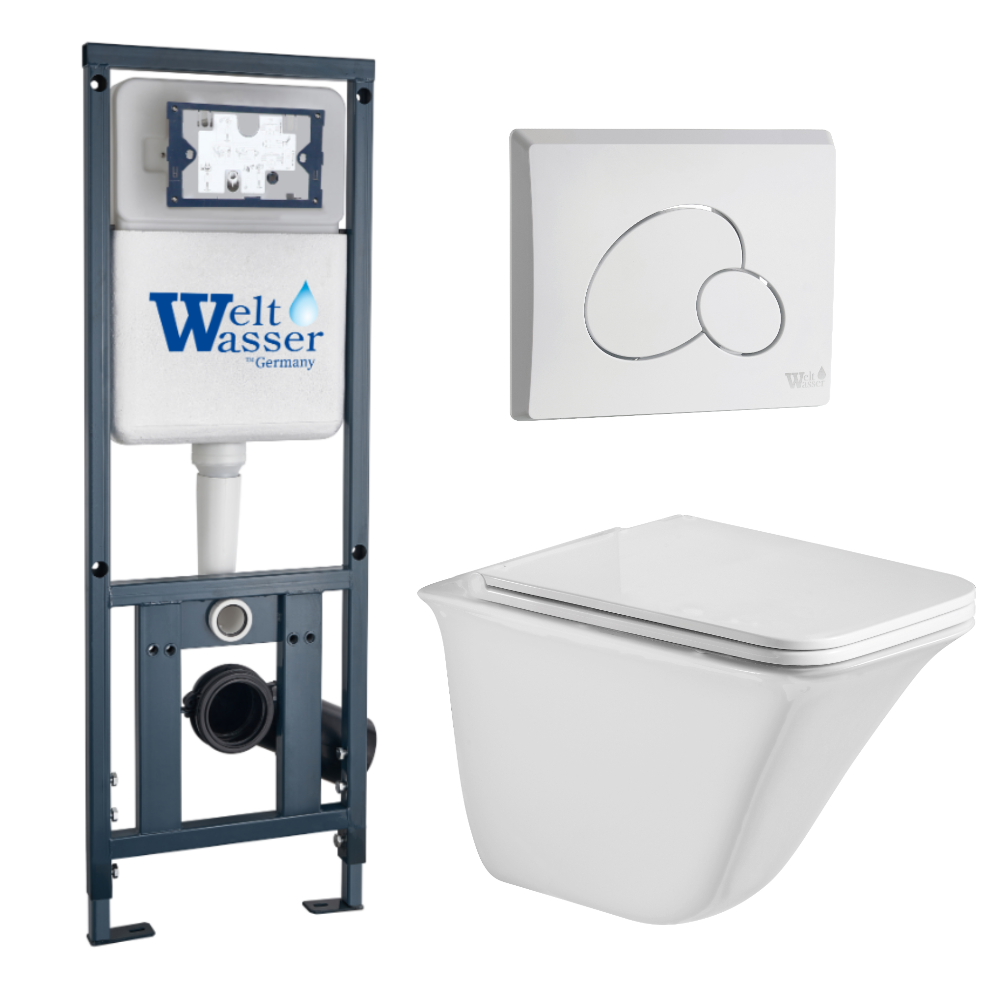 Комплект WeltWasser 10000010974 Rotbach 004 GL-WT + Marberg 410 + Marberg 410 RD GL-WT
