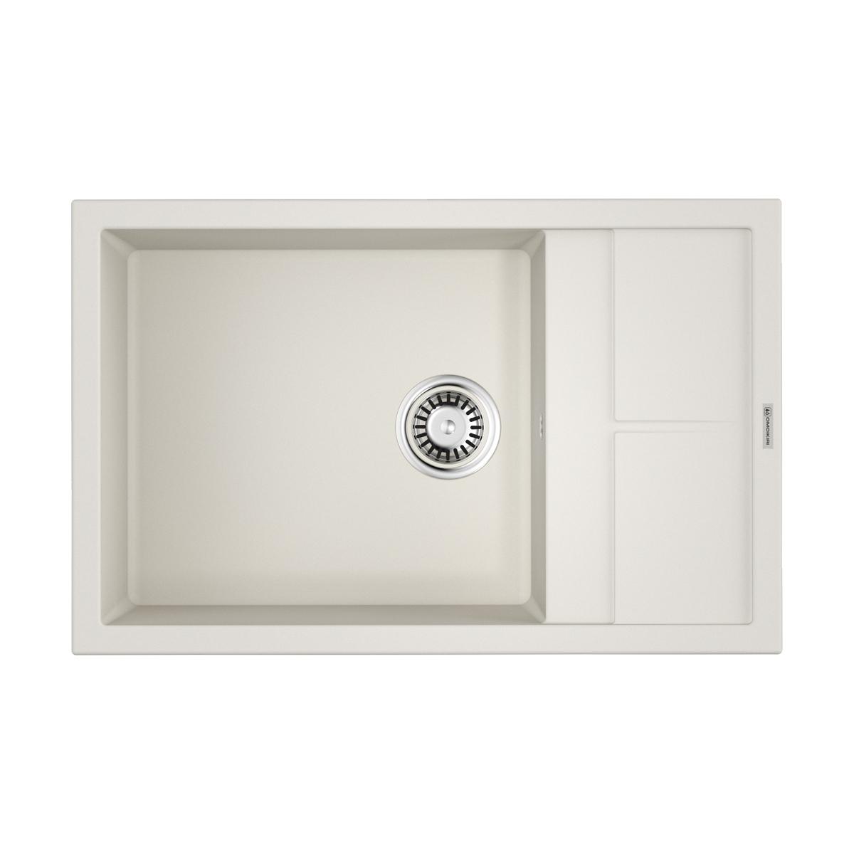 Врезная кухонная мойка Omoikiri Sumi 78-LB-WH белый 4993722