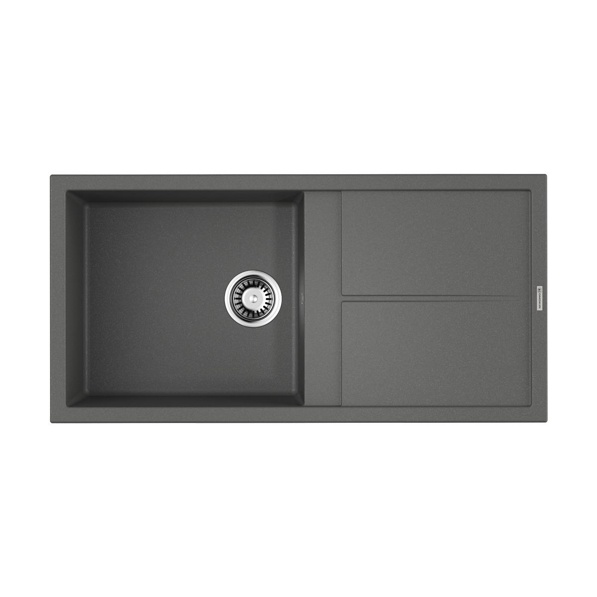 Врезная кухонная мойка Omoikiri Sumi 100-PL платина 4993659