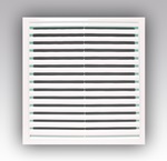 Решетка вентиляционная Эра 17х24 С белая АБС (1724С)