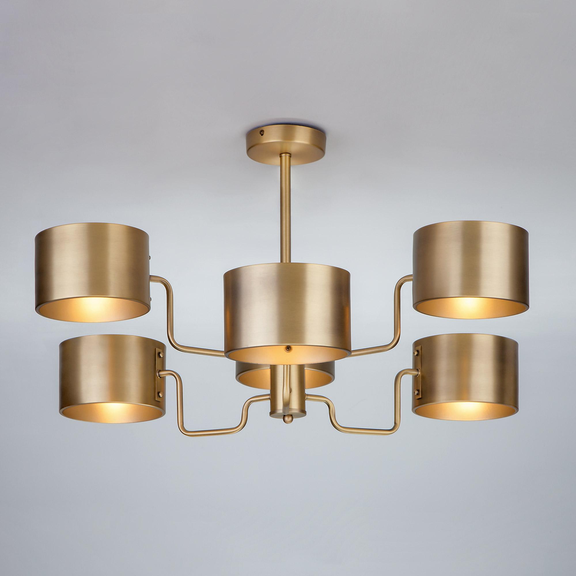 Люстра в стиле лофт Bogate's 293/6 античная бронза