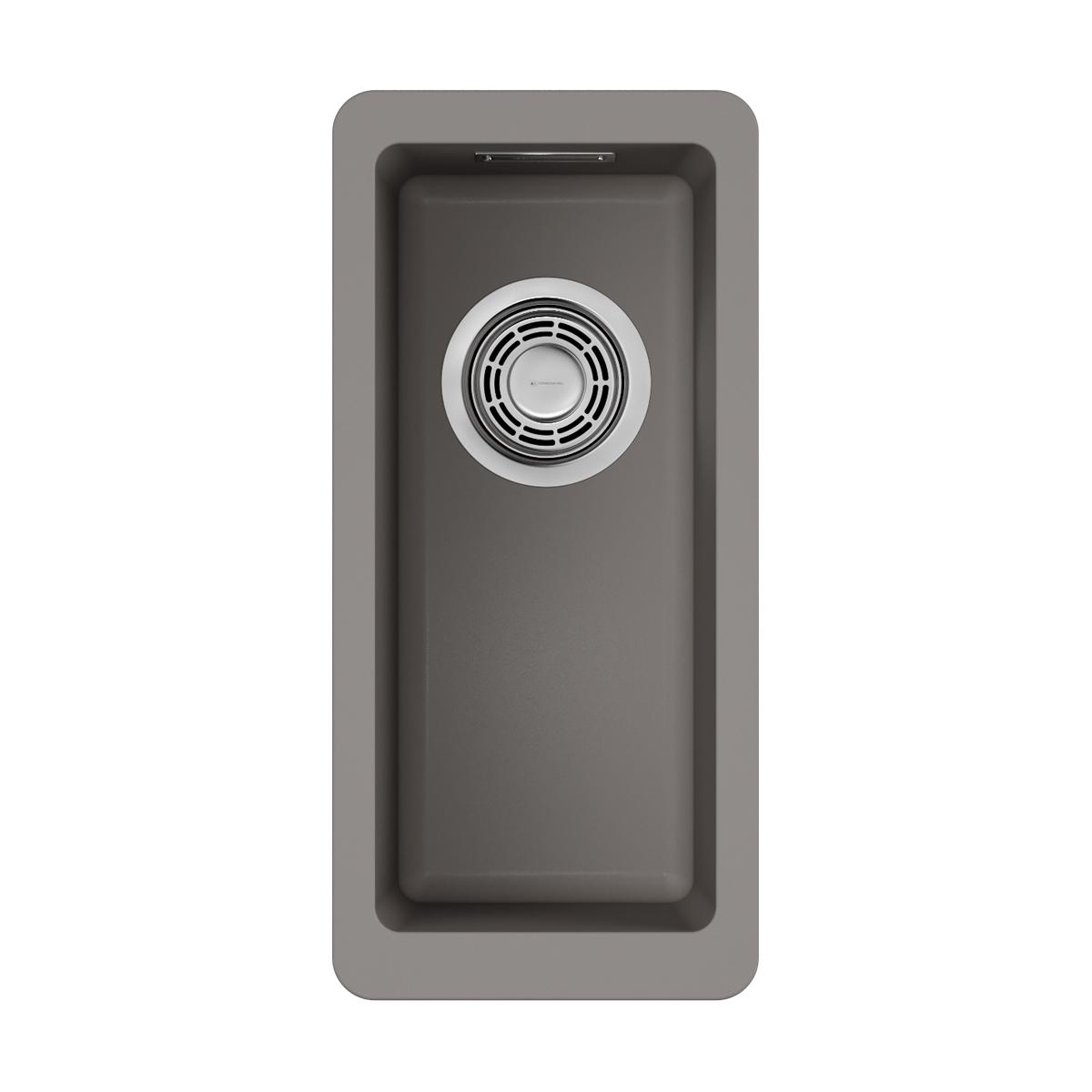 Врезная кухонная мойка Omoikiri Kata 20-U-GR leningrad grey 4993376