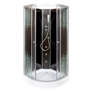 Душевая кабина Deto L809NGMBLACK с гидромассажем