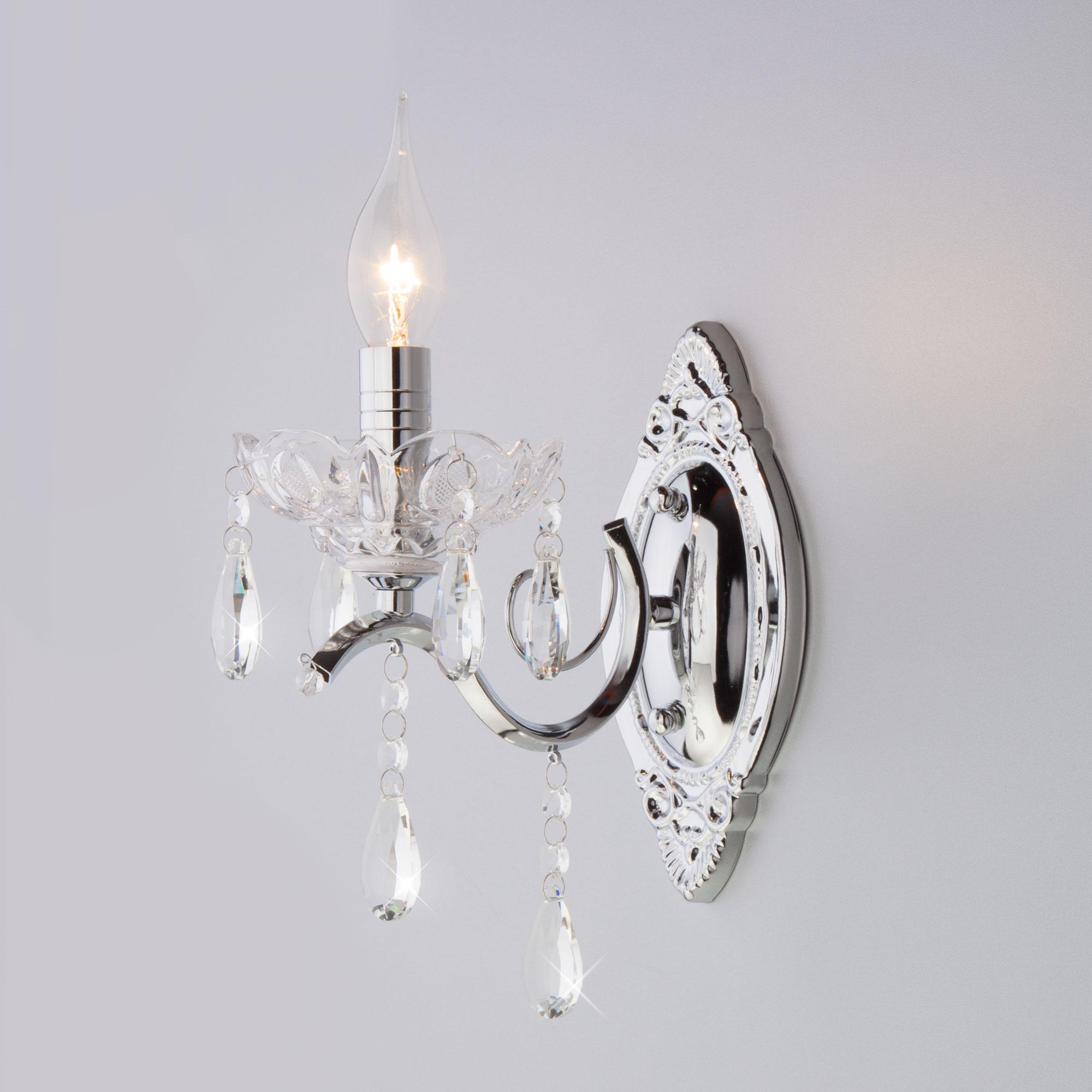 Бра с хрусталем Eurosvet 3188/1 хром