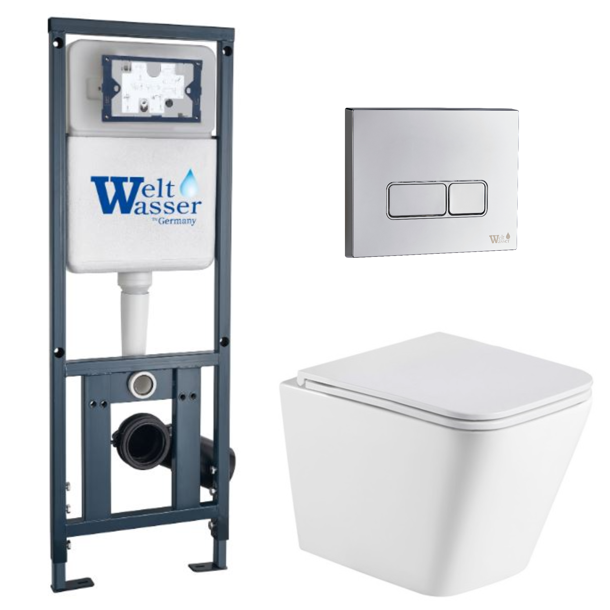 Комплект WeltWasser 10000011874 Gelbach 043 GL-WT + Marberg 410 + Marberg 410 SE CR