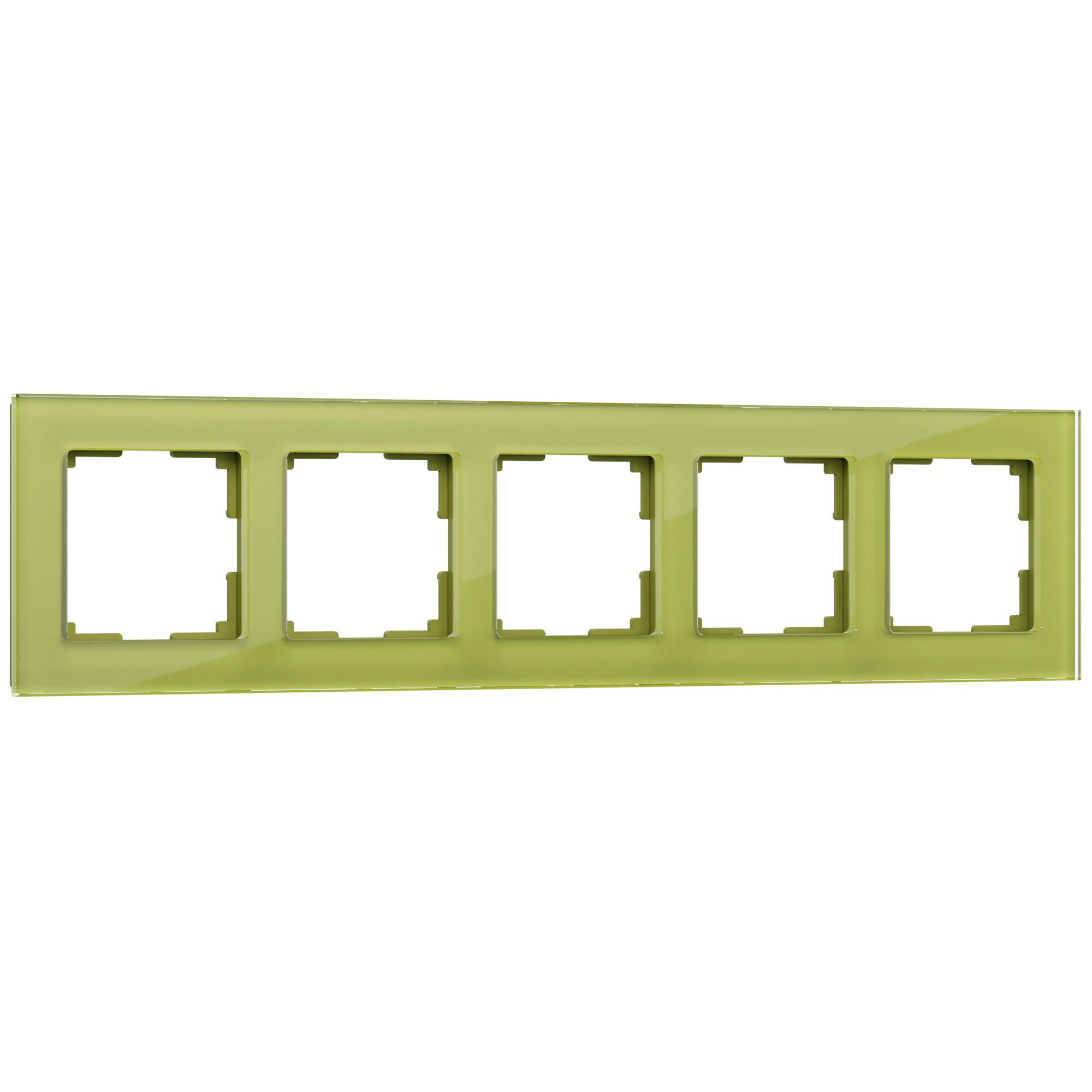 Рамка на 5 постов фисташковый Werkel WL01-Frame-05