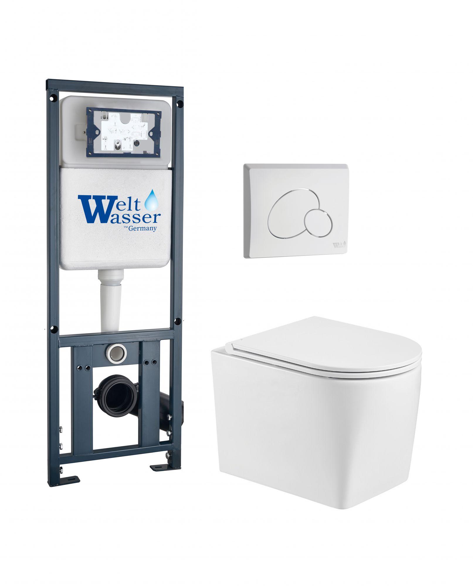 Комплект WeltWasser 10000011719 Nesenbach 004 GL-WT + Marberg 410 + Marberg 410 RD-WT
