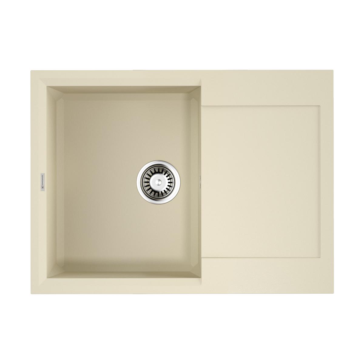 Врезная кухонная мойка Omoikiri Sakaime 68-BE ваниль 4993109