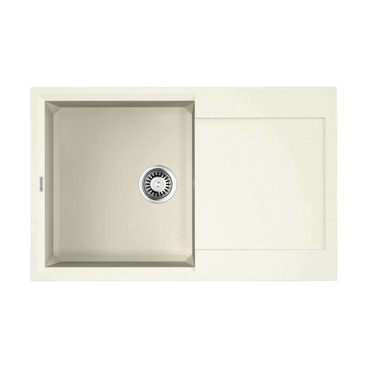 Врезная кухонная мойка Omoikiri Sakaime 79-WH белый 4993279