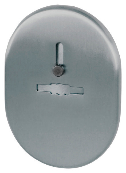 Декоративная накладка Fuaro ESC 476 SN матовый никель на сувальдный замок с шторкой 27955