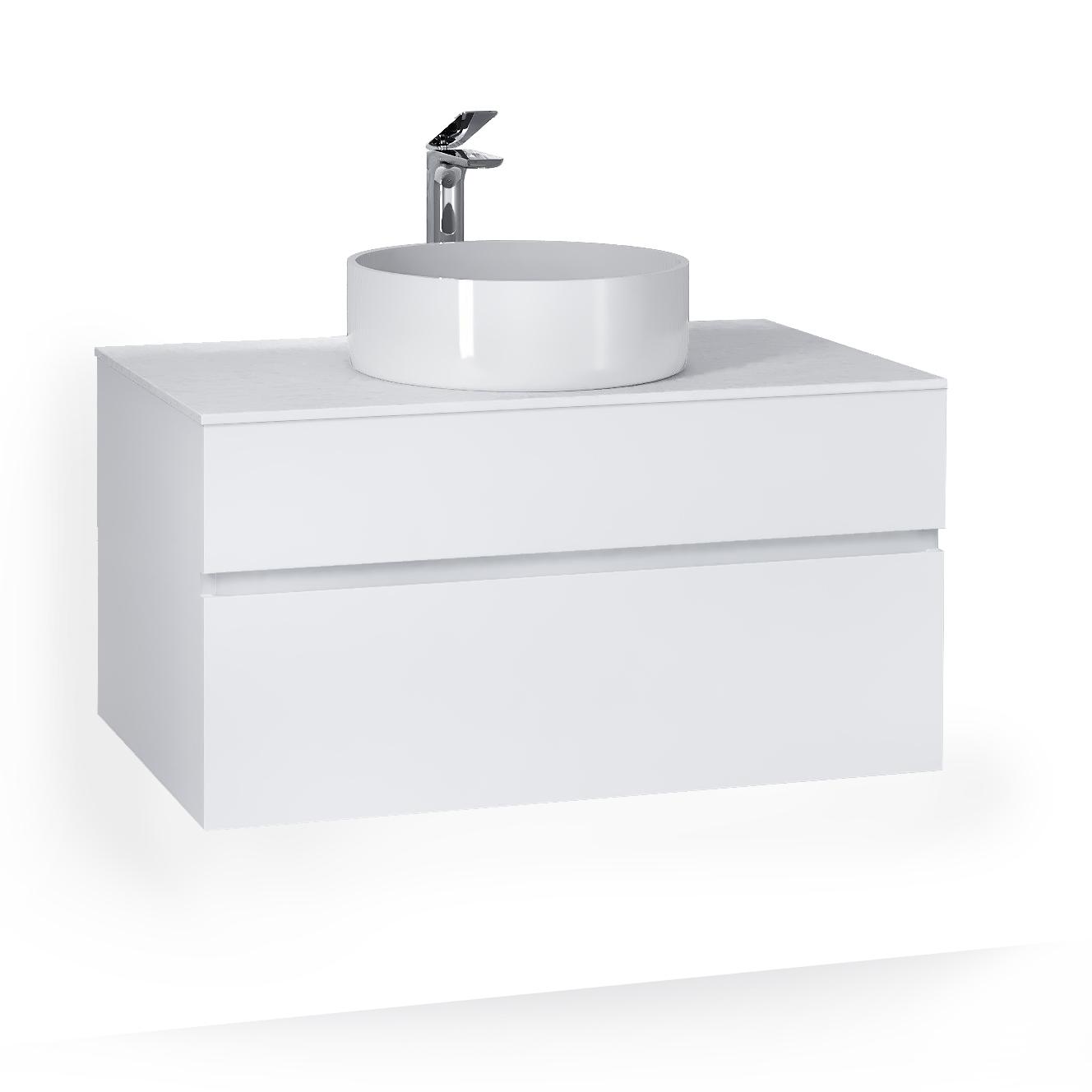 Тумба Raval Decent 80 подвесная Dec.01.80/W/RL белая