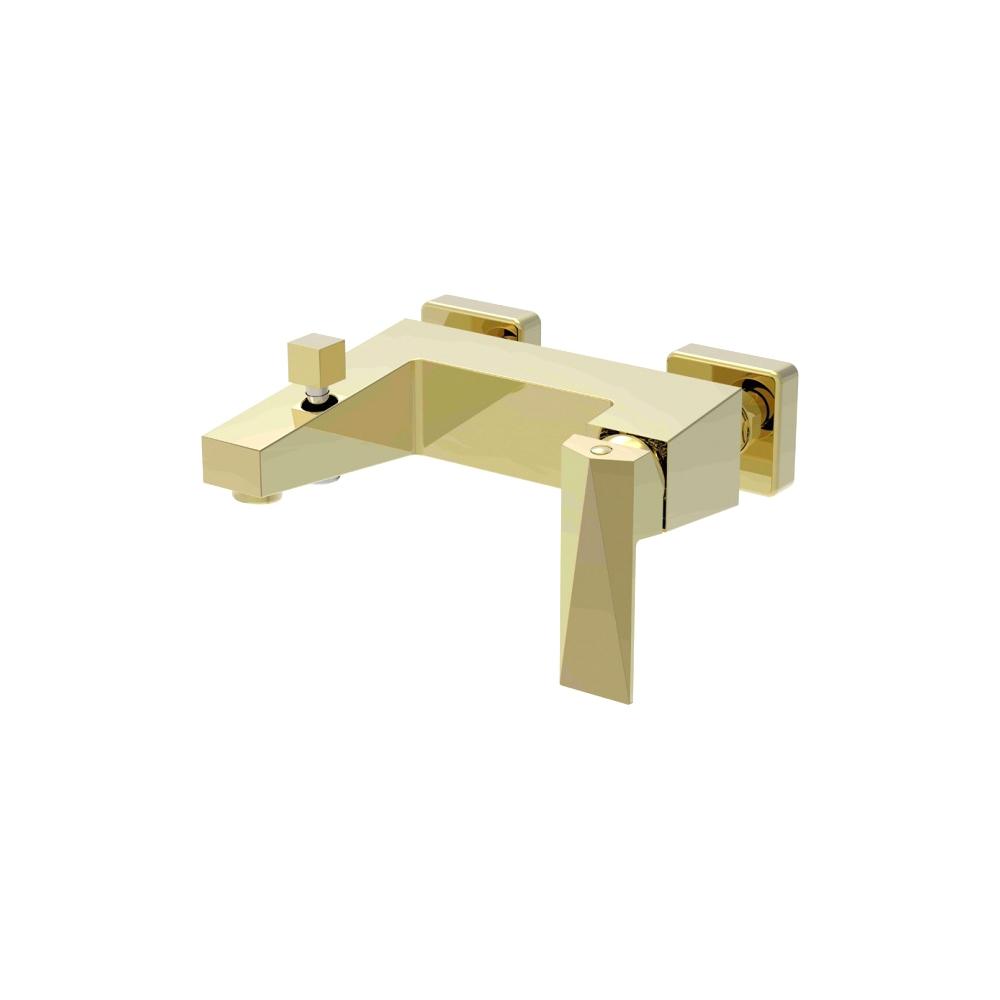 Смеситель для ванны Bravat Iceberg F676110G-01 золото