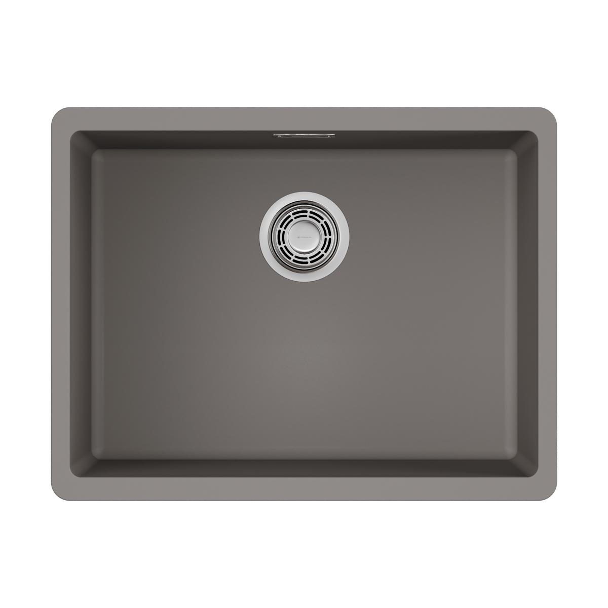 Врезная кухонная мойка Omoikiri Kata 54-U-GR leningrad grey 4993411