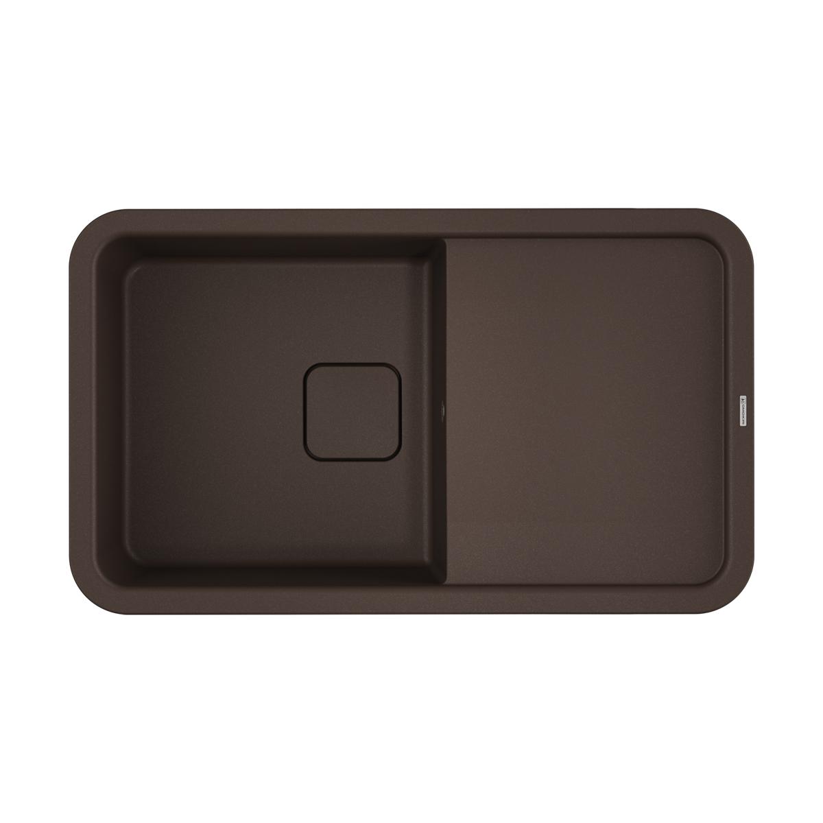 Врезная кухонная мойка Omoikiri Tasogare 86-DC темный шоколад 4993468