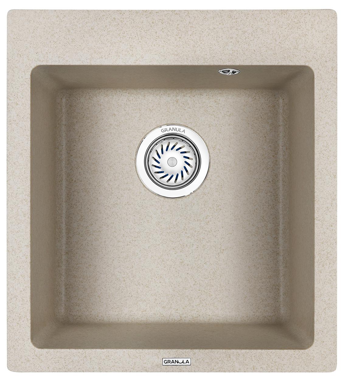 Врезная кухонная мойка Granula 4651 пирит
