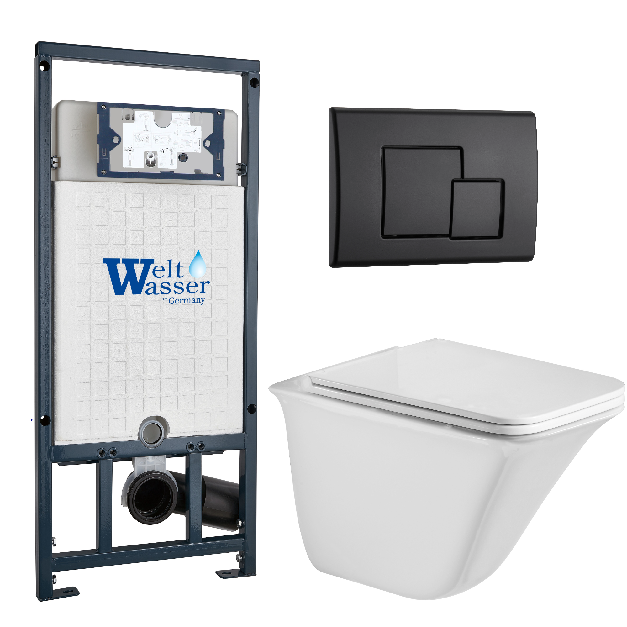Комплект WeltWasser 10000010981 Rotbach 004 GL-WT + Marberg 507 + Marberg 507 SE MT-BL