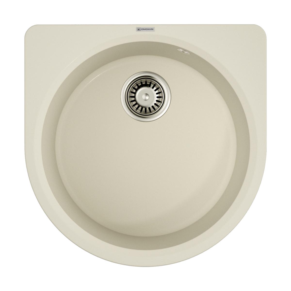 Врезная кухонная мойка Omoikiri Akegata 51-PA пастила 4993754