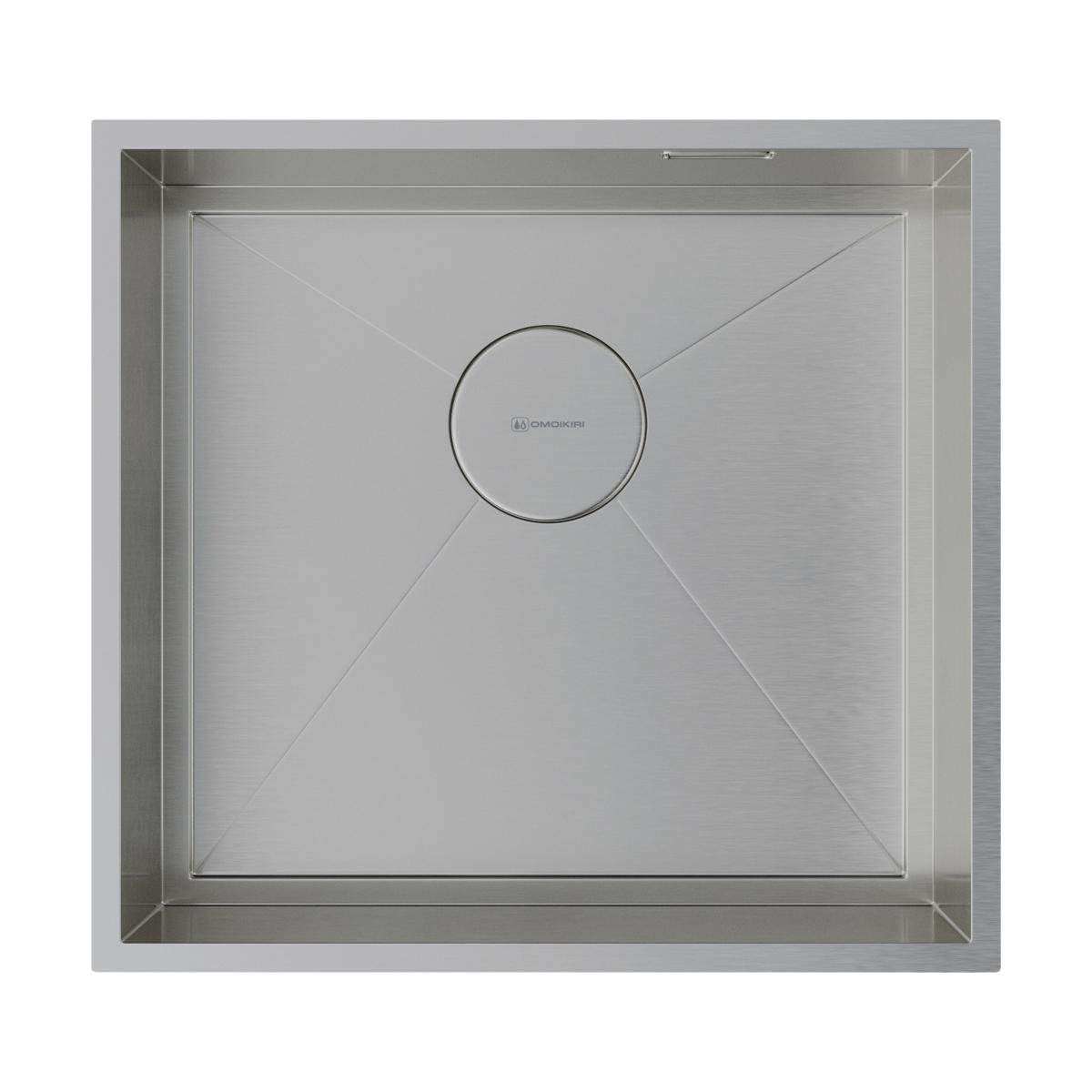 Интегрированная кухонная мойка Omoikiri Kasen 48-26 INT IN нержавеющая сталь 4997056