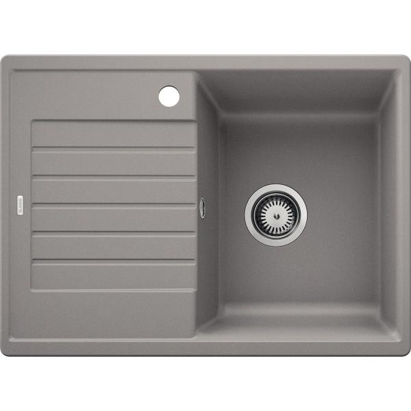 Врезная кухонная мойка Blanco ZIA 45 S Compact SILGRANIT PuraDur алюметаллик