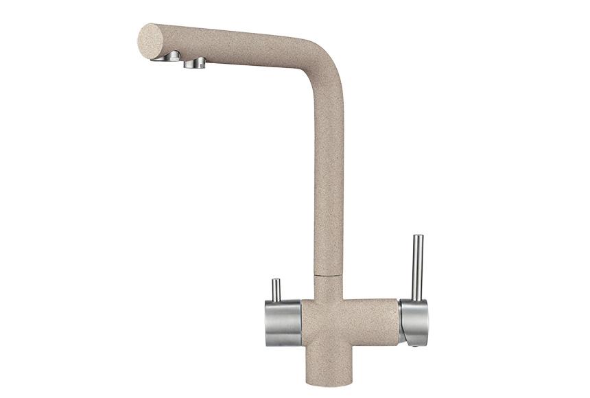 Смеситель для кухни (мойки) Granula 2305 песок