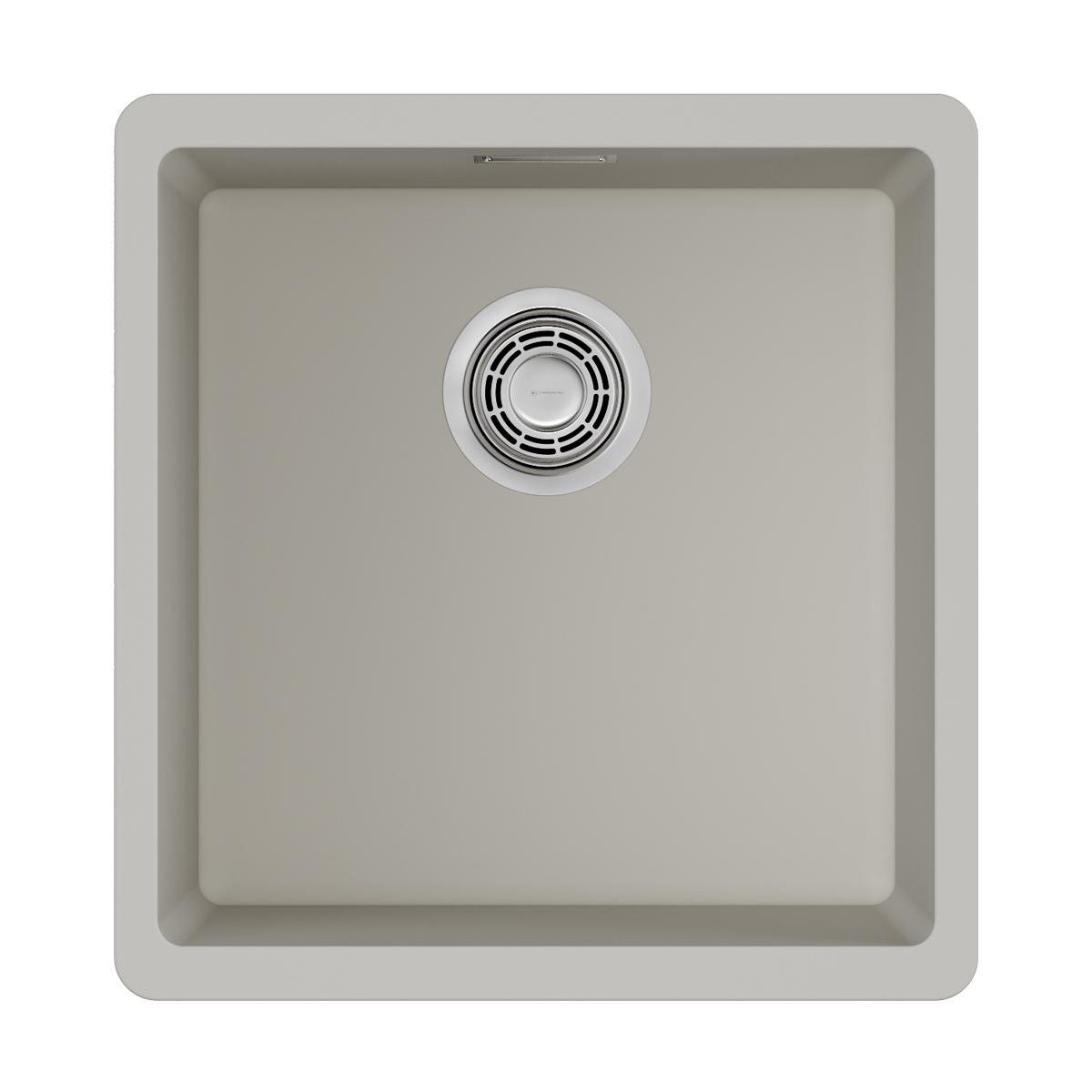 Врезная кухонная мойка Omoikiri Kata 40-U-PA пастила 4993393