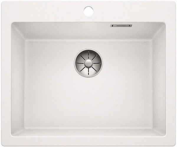 Врезная кухонная мойка Blanco PLEON 6 SILGRANIT PuraDur белый
