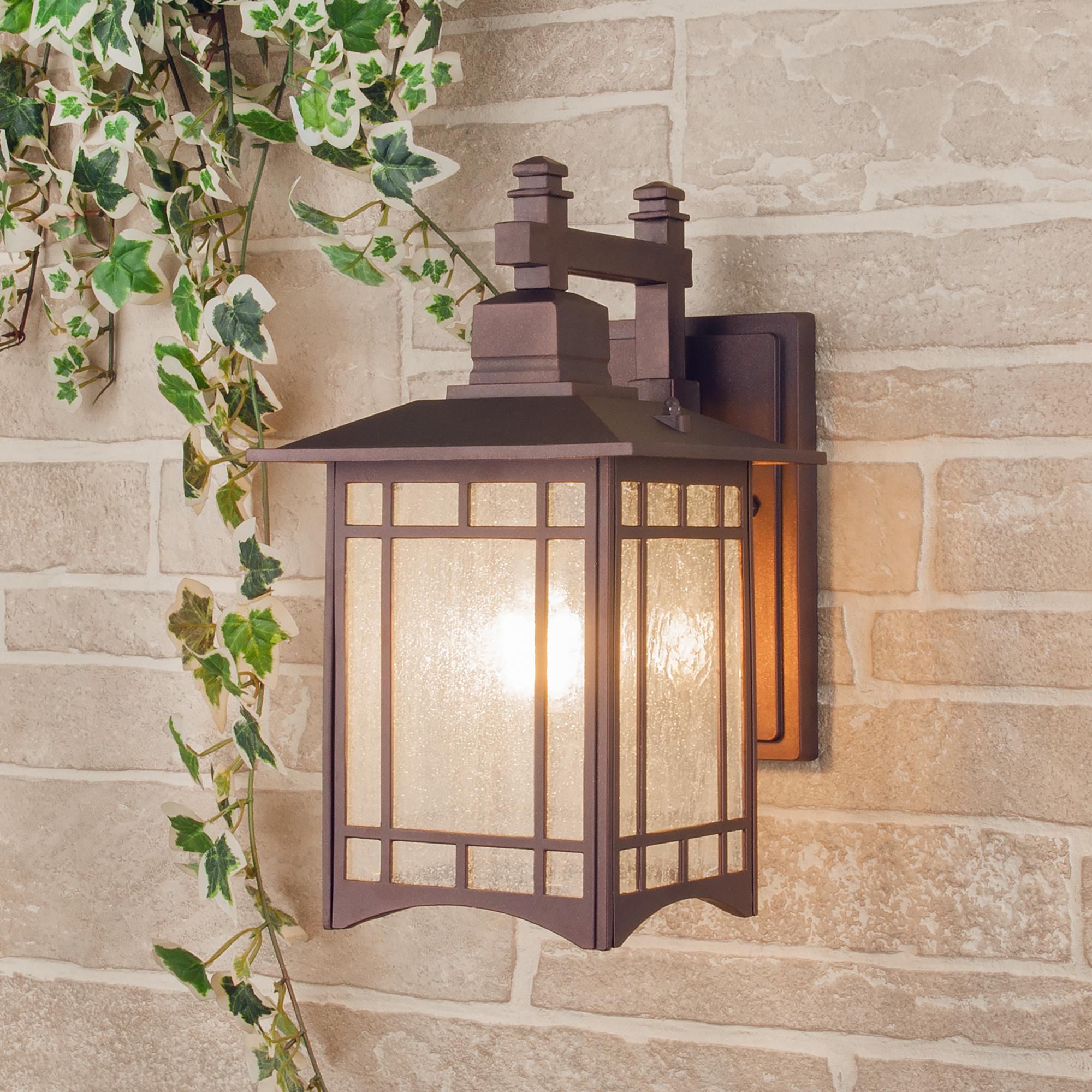 Уличный настенный светильник Elektrostandard GL 1019D Vela D кофейное золото