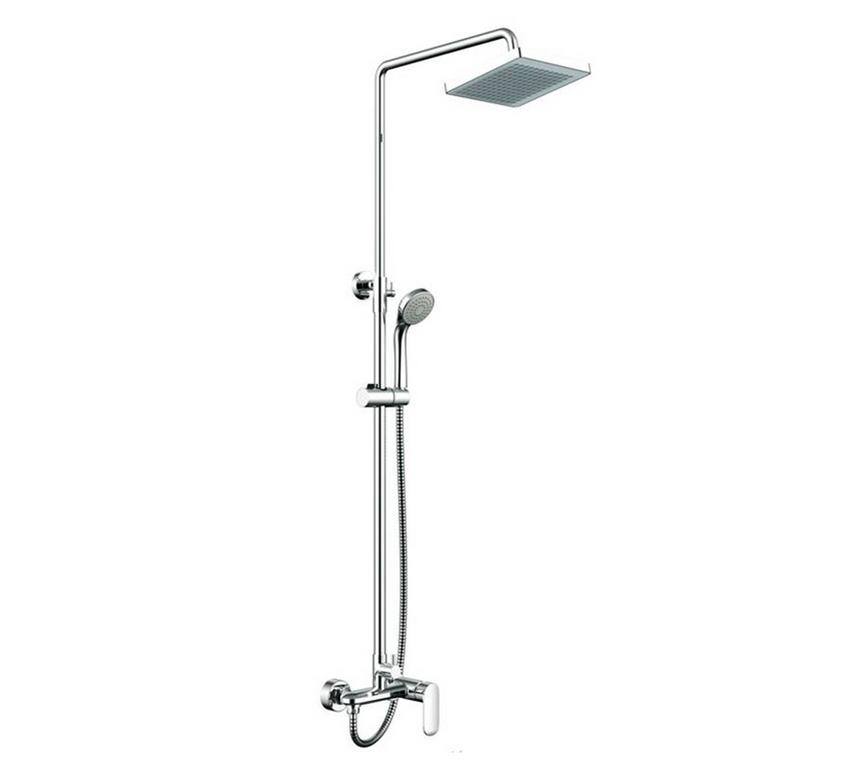 Душевая стойка со смесителем для душа Bravat Opal F9125183CP-A-RUS хром