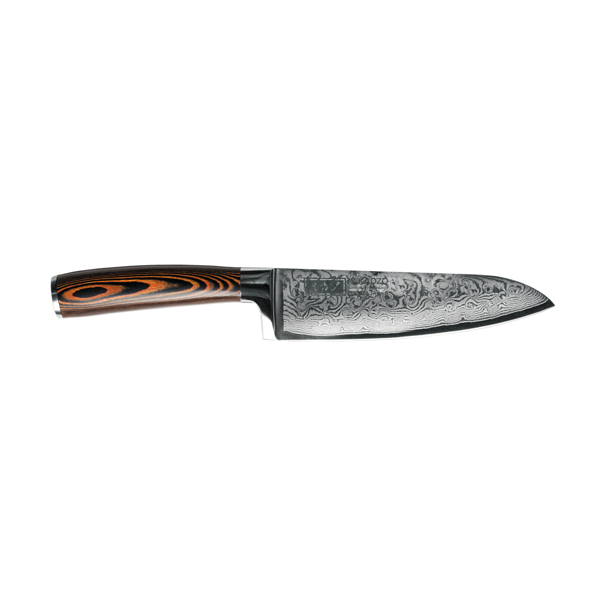 Нож сантоку Omoikiri Damascus Suminagashi 4996235