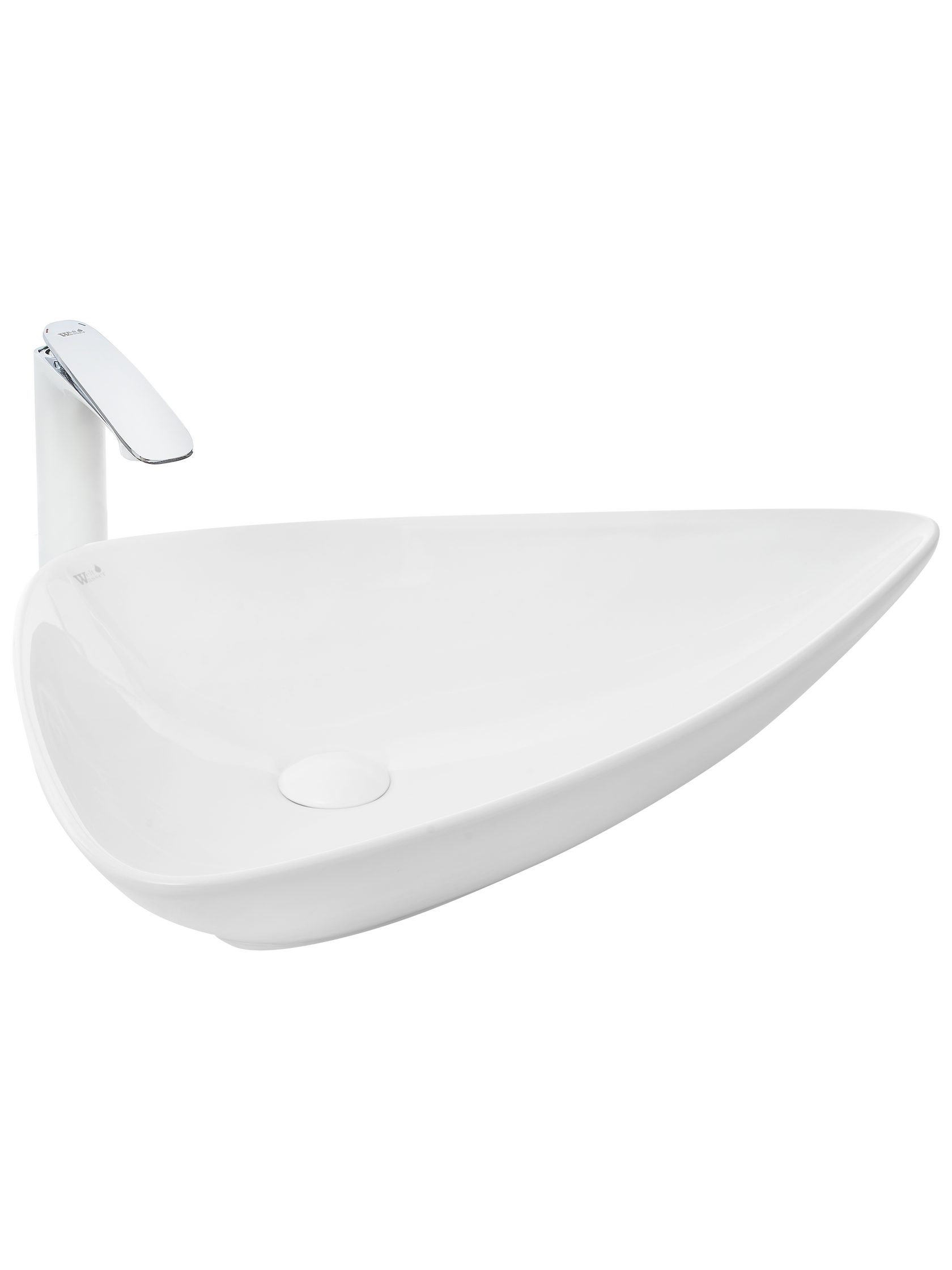 Раковина накладная WeltWasser 65.5/46/16.5 WW Elbach 1043 10000004581 белая