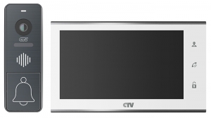 Комплект видеодомофона CTV-DP4707IP белый