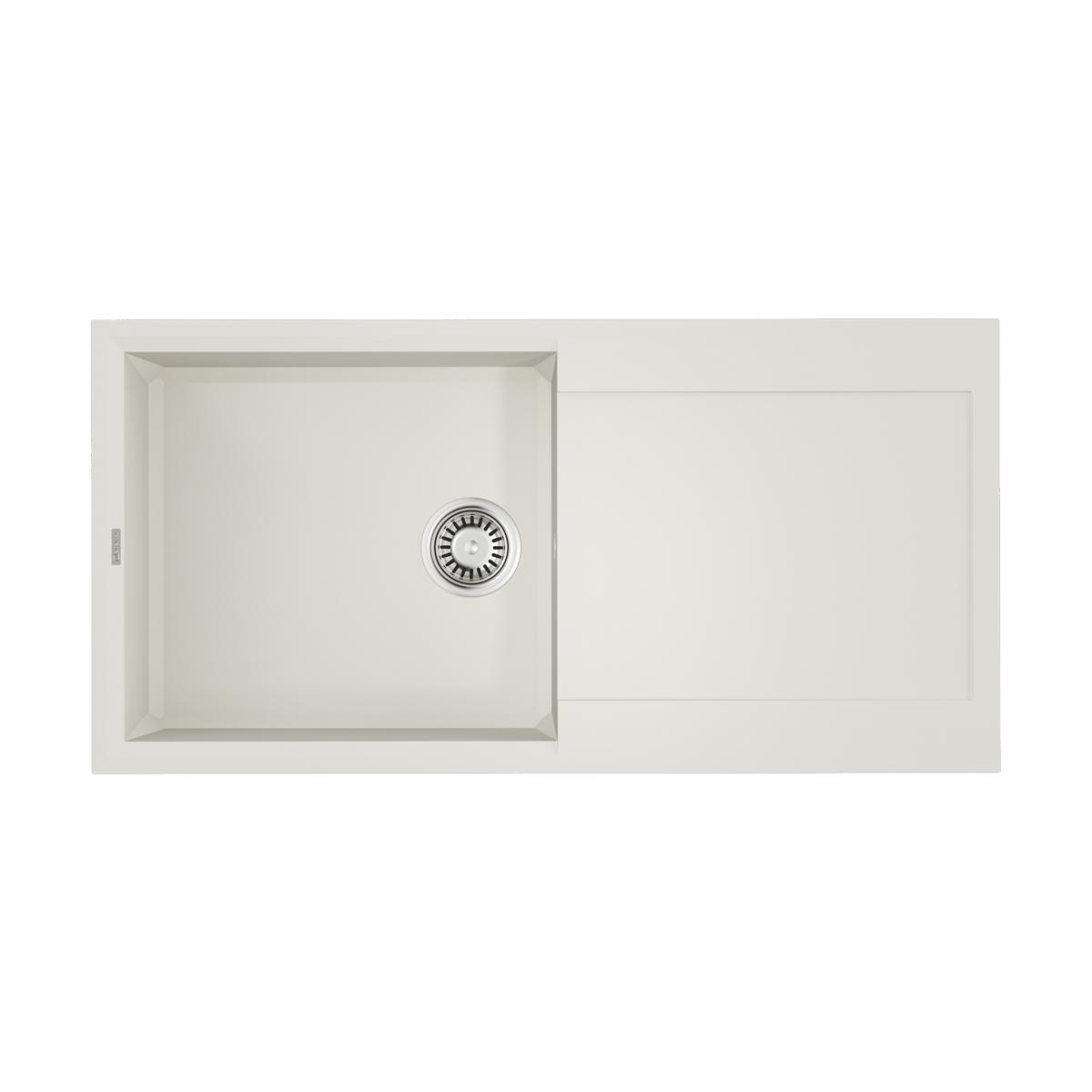 Врезная кухонная мойка Omoikiri Sakaime 100-WH белый 4993887