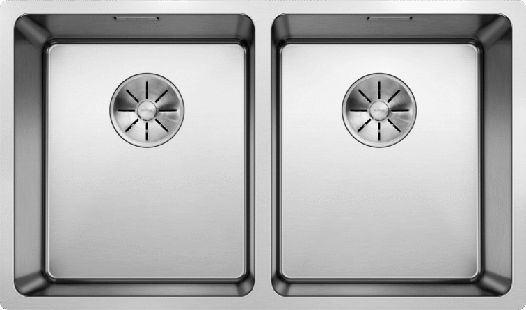 Врезная кухонная мойка Blanco ANDANO 340/340-U нержавеющая сталь
