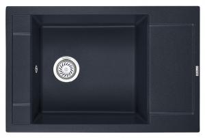 Врезная кухонная мойка Granula 7806 шварц