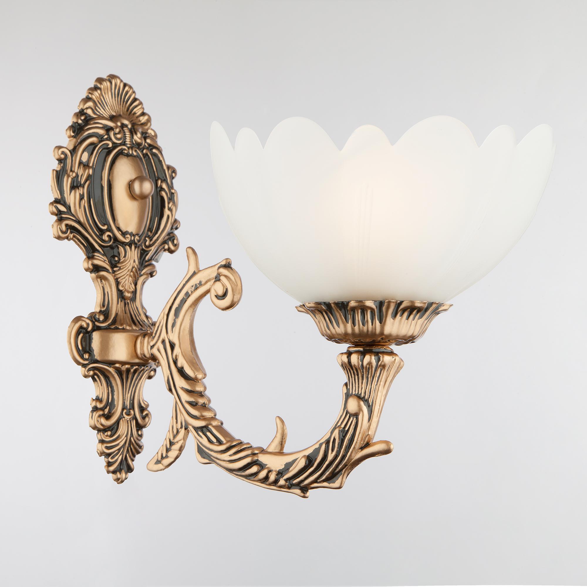 Бра в классическом стиле Eurosvet 6051/1 античная бронза