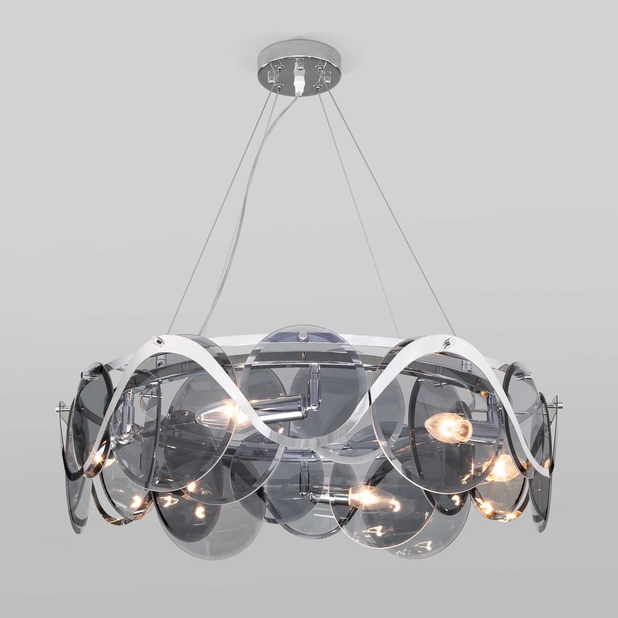 Подвесная люстра Bogate's Умный Дом 353/6 хром