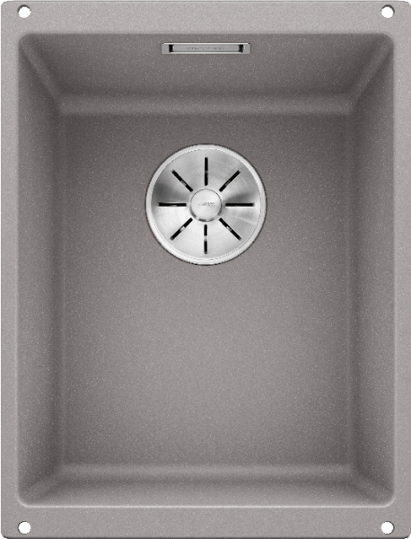 Врезная кухонная мойка Blanco SUBLINE 320-U SILGRANIT PuraDur алюметаллик