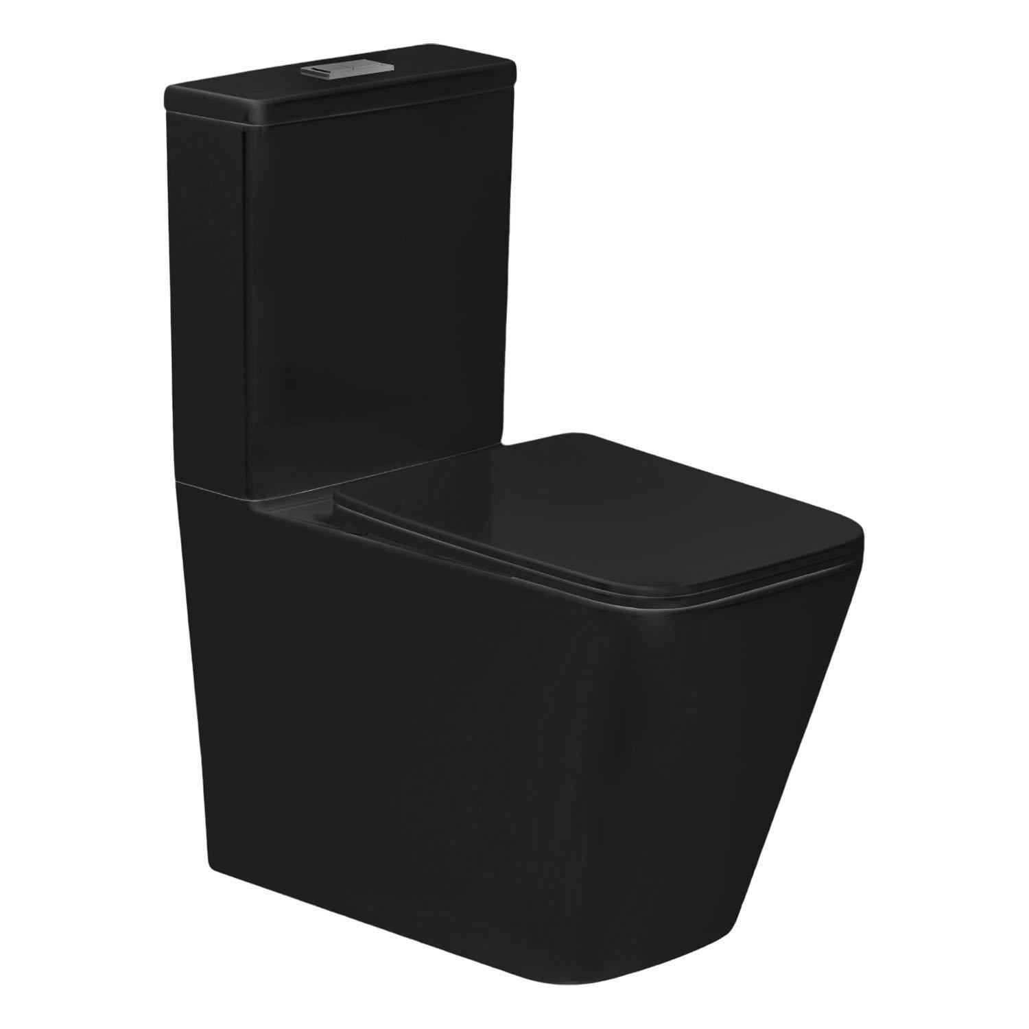 Унитаз компакт WeltWasser WW GELBACH 011 ST MT-BL 10000012779 черный матовый