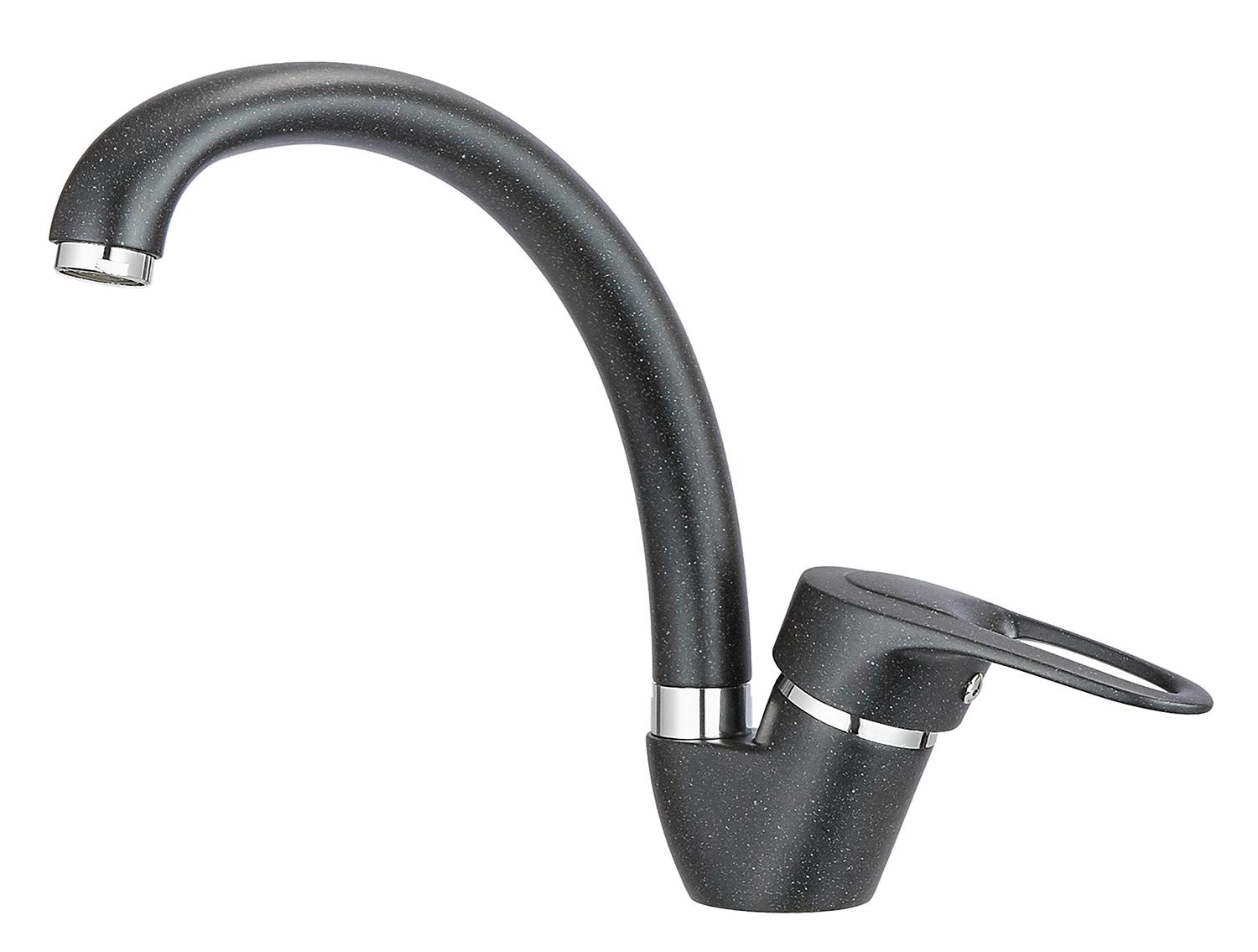 Смеситель для кухни (мойки) Granula ST-03 чёрный